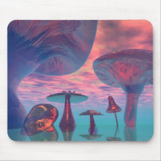 LAND OF THE GIANT MUSHROOMS MOUSEPAD