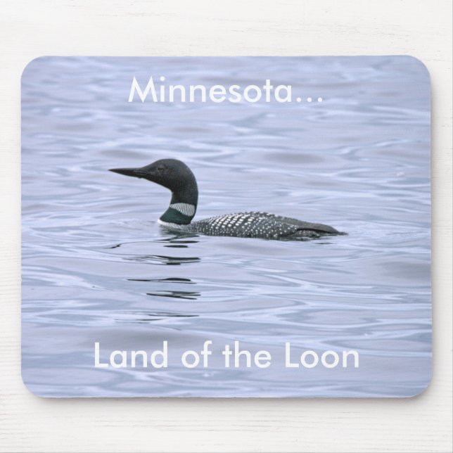 Land of the Loon Mousepad (Front)