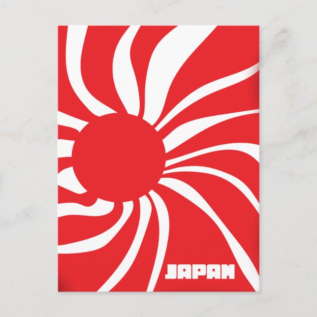 Land of the Rising Sun - Japan Postcard (Front)