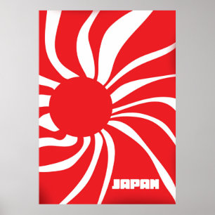 Land of the Rising Sun - Japan Poster