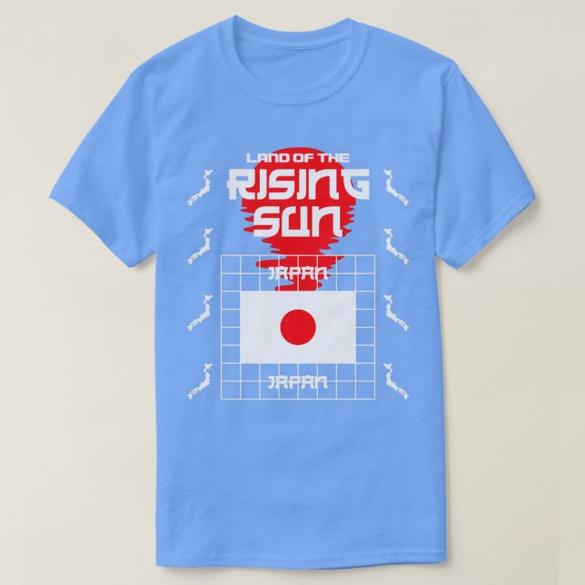 Land of the Rising Sun T-Shirt (Design Front)