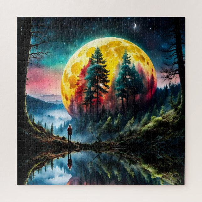 Land of the Setting Moon Jigsaw Puzzle (Vertical)