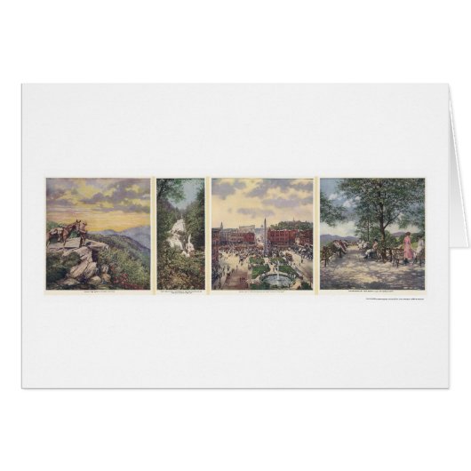 Land Of The Sky Poster 1917 Cards (Front Horizontal)