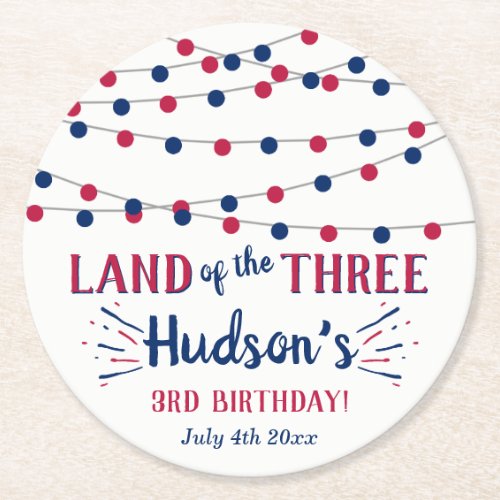 Land Of The Three! 4th Of July 3rd Birthday Party
