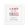 Land Of The Three! All-American 3rd Birthday Party Napkins