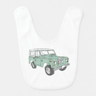 Land Rover Series Baby Bib
