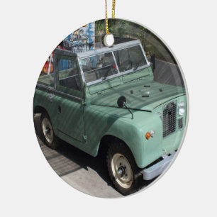 Land Rover Series II SWB Ceramic Ornament
