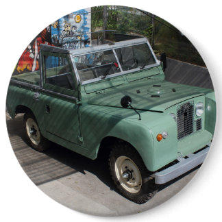 Land Rover Series II SWB Pinback Button