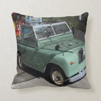 Land Rover Series II SWB Throw Pillow