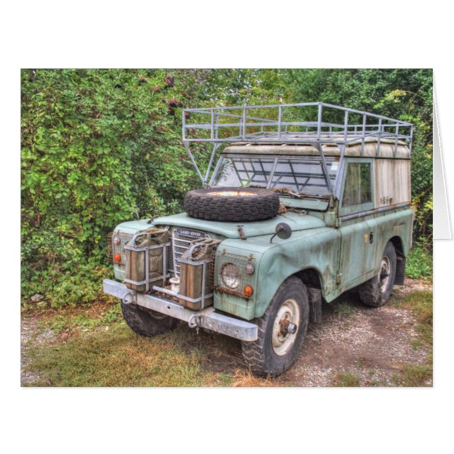 Land Rover Series III 109 Cards (Front Horizontal)