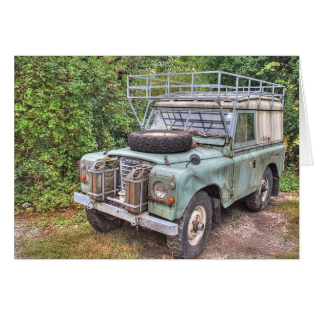 Land Rover Series III 109 Cards (Front Horizontal)