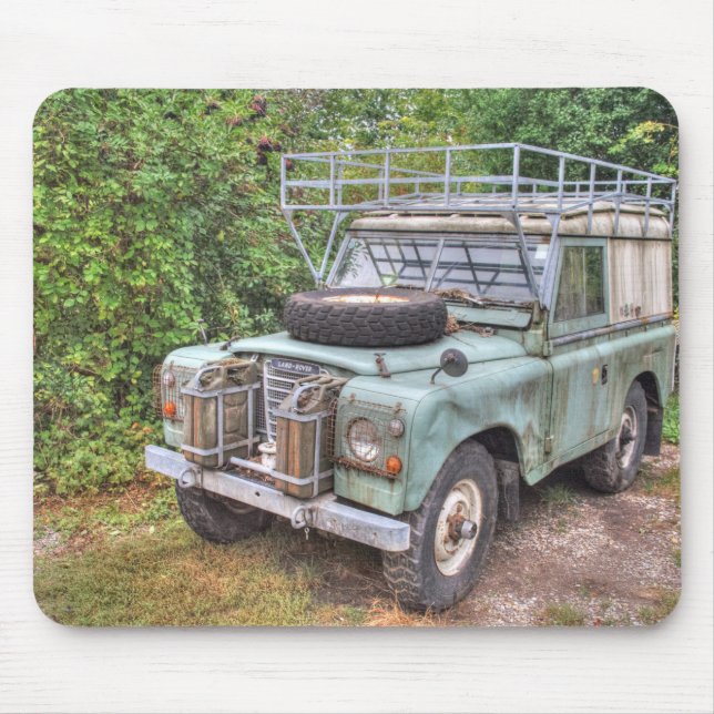 Land Rover Series III 109 Mouse Pad (Front)