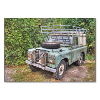 Land Rover Series III 109 Table Number