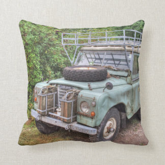 Land Rover Series III 109 Throw Pillow