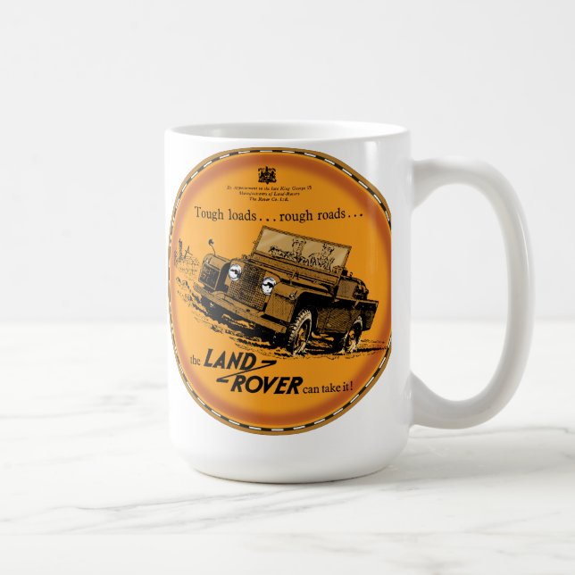 Land Rover Tough Coffee Mug (Right)
