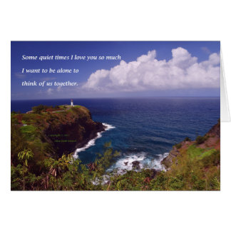 Land’s End #1 with poem: Some Quiet Times Cards