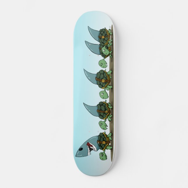 Land Sharks Skateboard Deck (Front)