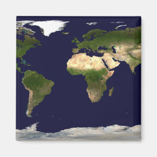 Land Surface, Shallow Water, and Shaded Topogra Magnet