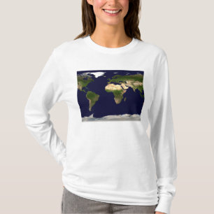 Land Surface, Shallow Water, and Shaded Topogra T-Shirt