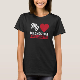 Land Survey Exam   Land Recorder Land Surveyor T-Shirt