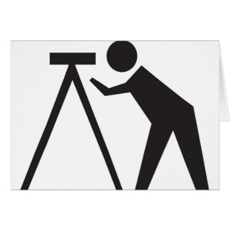 Land Surveyor at Work Cards