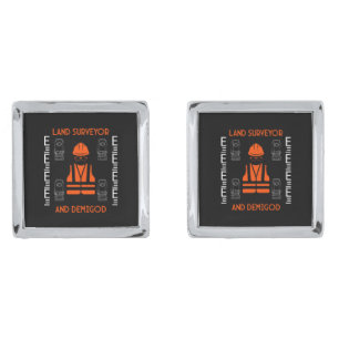 land surveyors cufflinks