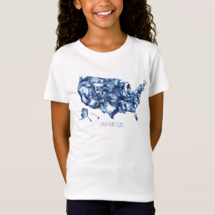 Land that I Love - United States Map T-Shirt
