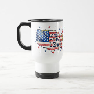 land that loves travel mug