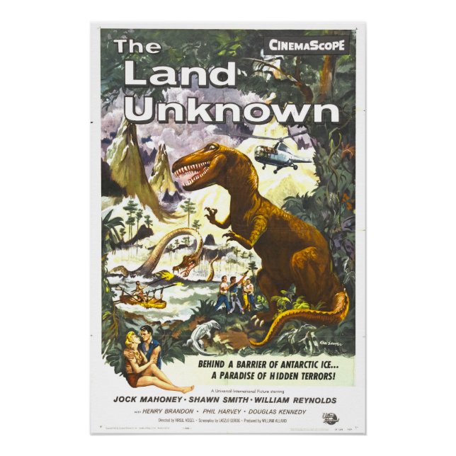 Land Unknown Dinosaur Movie Poster (Front)