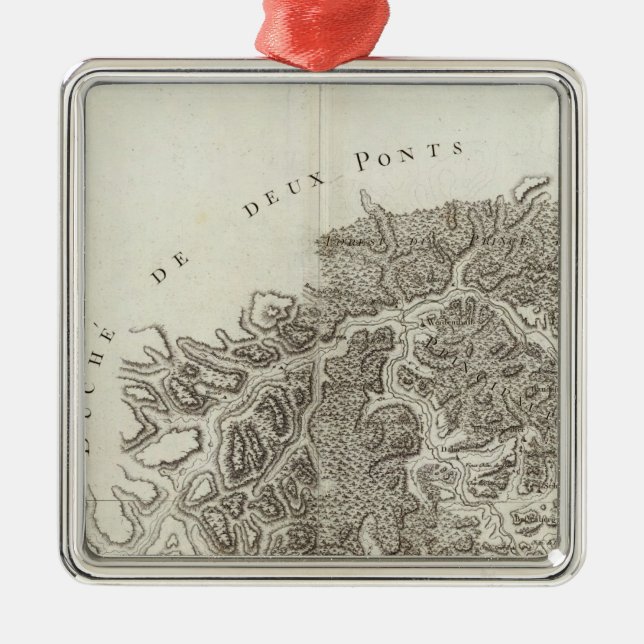 Landau, Wissembourg Metal Ornament (Front)