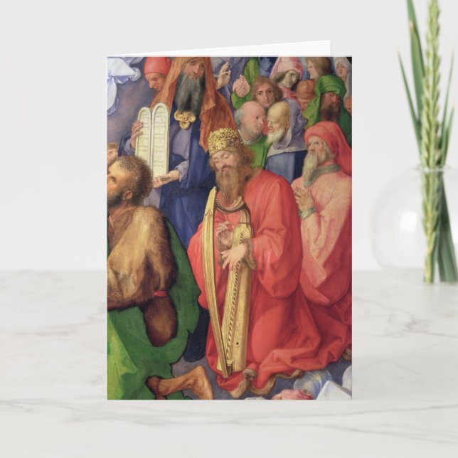 Landauer Altarpiece: King David, 1511 Card (Front)
