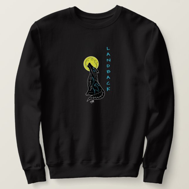 Landback - Wolf Sweatshirt (Design Front)