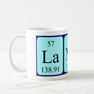Lander periodic table name mug