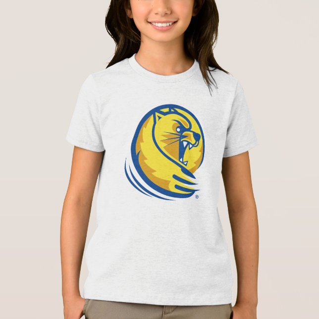 Lander University Bearcats Tri-Blend Shirt (Front)