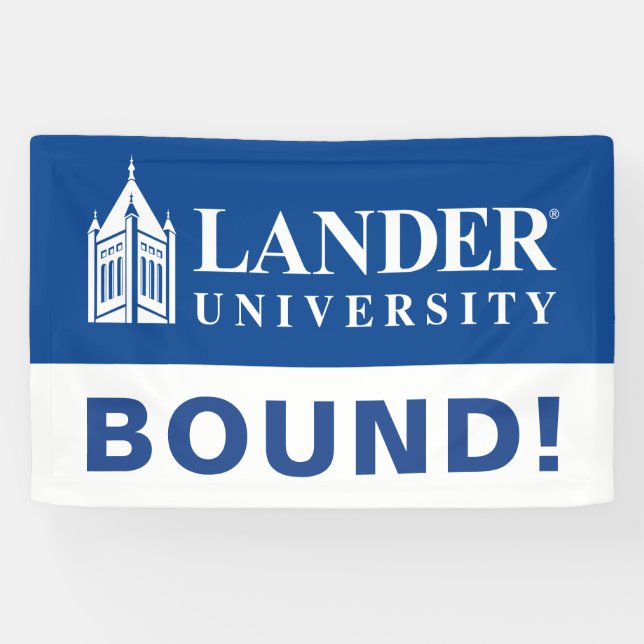 Lander University Graduation Banner (Horizontal)