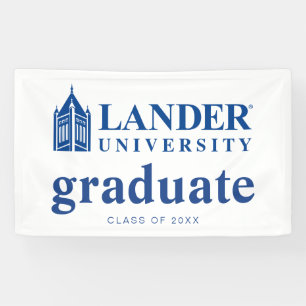 Lander University Graduation Banner
