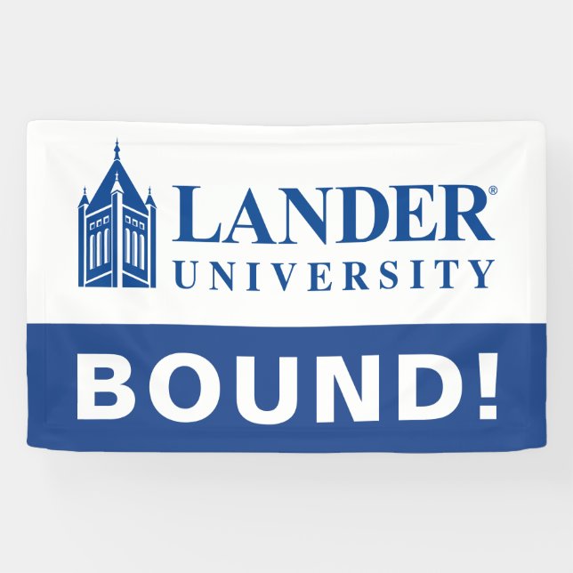 Lander University Graduation Banner (Horizontal)