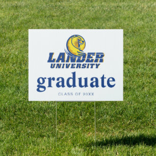 Lander University Graduation Sign