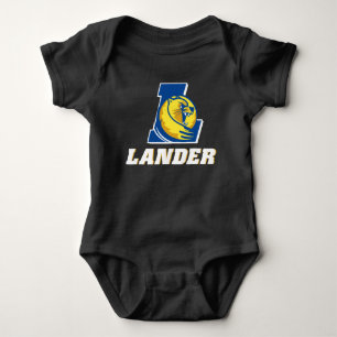 Lander University L Athletics Baby Bodysuit