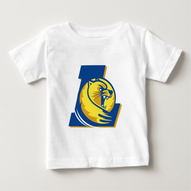Lander University L Athletics Baby T-Shirt (Front)