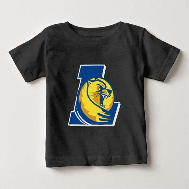 Lander University L Athletics Baby T-Shirt (Front)