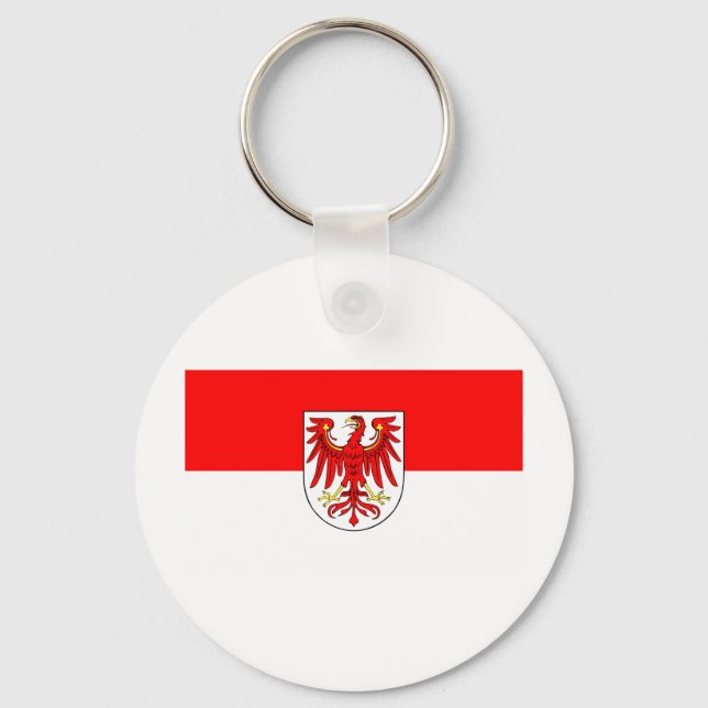 Landesflagge Brandenburg Keychain (Front)