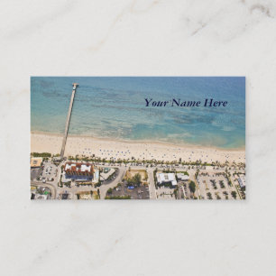 Landforms Aerial Business Card