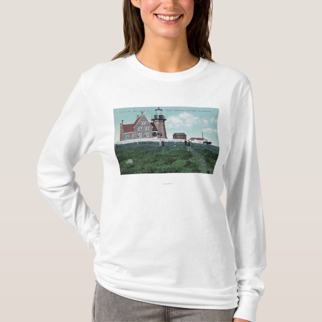 Landhouse View of the South Lighthouse T-Shirt (Front)
