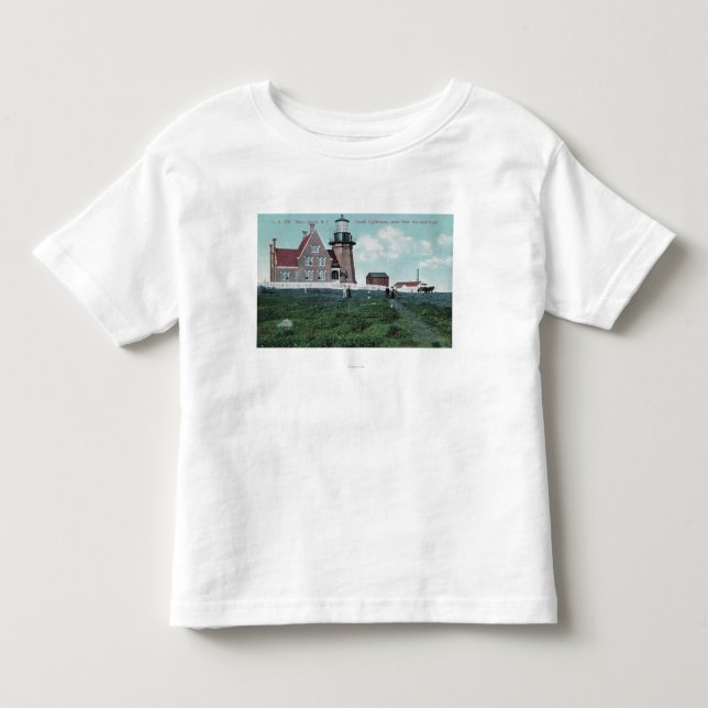 Landhouse View of the South Lighthouse Toddler T-shirt (Front)