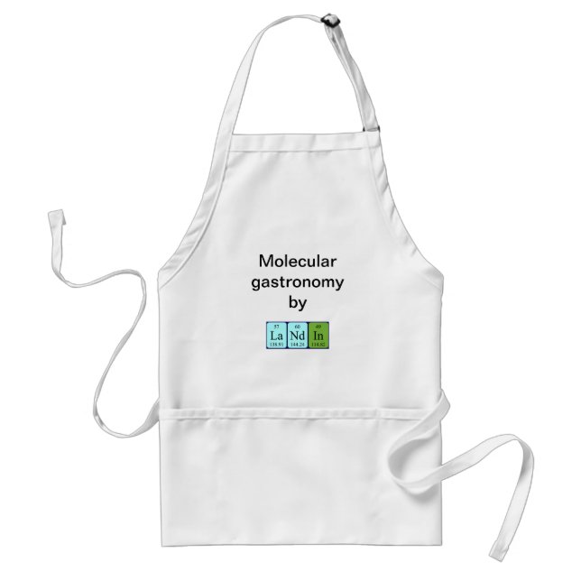 Landin periodic table name apron (Front)