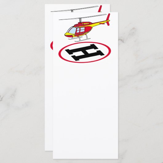 Landing helicopter (Front/Back)