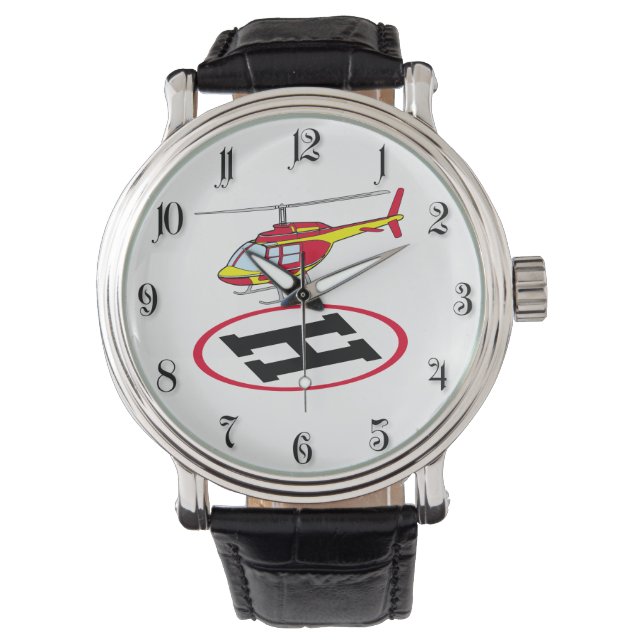 Landing helicopter watch (Front)