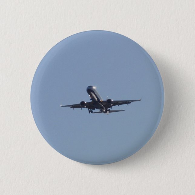 Landing Into The Sun Button (Front)