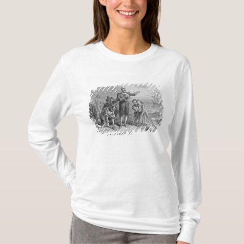 Landing of the Pilgrims 1620 T_Shirt